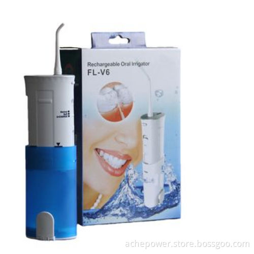 Portable dental oral irrigator water pick with big pressureNew